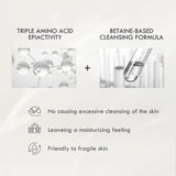 Limpiador facial suave con aminoácidos
